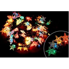 Электрогирлянда ВОЛШЕБНАЯ СТРАНА Электрогирлянда Звезды Star-100-5-MC 101549