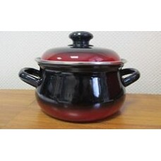 Кастрюля ЛЫСЬВА 3912АП2/3 Южанка, эмал. 3,0л