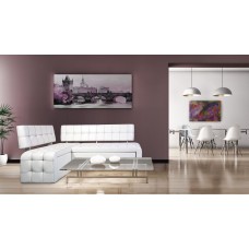 Диван кухонный угловой БИТЕЛ Прага Милк