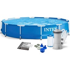 Бассейн каркасный INTEX Бассейн каркасный 366х76см.+фильтр-насос . (в коробке) Арт.28212NP