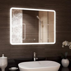 Зеркало САНАКС 45210 Зеркало 800 х 600 мм, сенсорное, с внутренней LED подсветкой