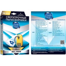 TOP HOUSE THN 309 M Сверхпрочные нетканые пылесборники 4 шт (392456)