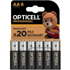 OPTICELL AA Батарейка Professional LR6, 6 шт