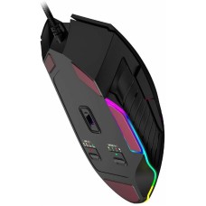A4TECH Мышь проводная Bloody W95 Max Sports, игровая, оптическая, USB, 12000dpi, красный и черный [w95 max sports red]