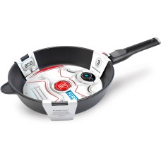 Сковорода НЕВА МЕТАЛЛ ПОСУДА 59028 а/пр литая 28см съемн/руч Ферра Индукция