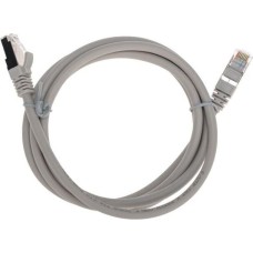 REXANT Шнур коммутационный патч-корд F/UTP, CAT 6, RJ45-RJ45, 26AWG, LSZH, серый, 1,5м