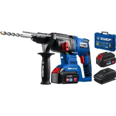 ЗУБР Перфоратор PB-260-42 патрон:SDS-plus уд.:3Дж аккум. (кейс в комплекте)