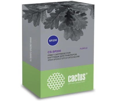 CACTUS Картридж CS-SP200, фиолетовый / 12.7мм, 3м ( CS-SP200