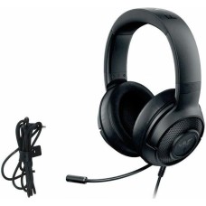 RAZER Гарнитура игровая Kraken X Lite, для компьютера и игровых консолей, мониторные, проводные, черный [rz04-02950100-r381]