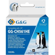 Картридж G&G Картридж GG-CH561HE, 122, черный / GG-CH561HE