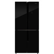 Холодильник NORDFROST Холодильник трехкамерный RFQ 510 NFGB Total No Frost, Side by Side, инверторный черный