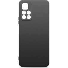 BORASCO Чехол (клип-кейс) Microfiber Case, для Xiaomi Poco M4 Pro 5G, черный [70109]
