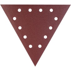 Треугольник шлифовальный PATRIOT Треугольник шлифовальный на липучке (285мм, Р80, 12 отв)