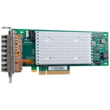 Сетевой адаптер QLOGIC Сетевой адаптер QLE2694L OEM, 16Gb/s FC HBA, 4-port, PCIe v3.0 x8, LC SR MMF, Low Profile (трансиверы впаяны, в комплекте только короткий брекет) (003017)