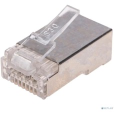Rexant (05-1029) Разъем сквозной RJ-45(8P8C) под витую пару, FTP, CAT 6 ( Упаковка 100 шт )