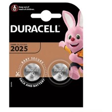 DURACELL Батарейка Lithium CR2025 BL2