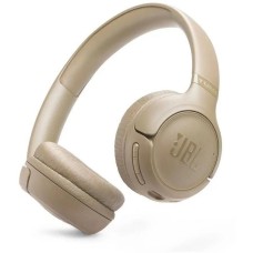 JBL Гарнитура накладные Tune 530BT бежевый беспроводные bluetooth оголовье ( T530BTBEGEU)