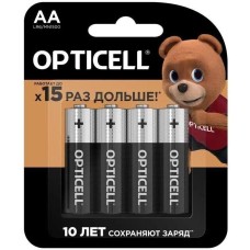 OPTICELL Батарея Basic LR6 AA (4шт) блистер