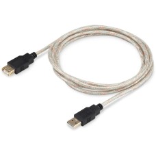 BURO Кабель-удлинитель USB2.0-AM-AF-S USB A(m) USB A(f) 1.8м