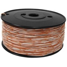 LANMASTER Кабель кроссировочный TWT-CRS1PAIR-OR U/UTP 1 пара 24AWG PVC внутренний 500м оранжевый