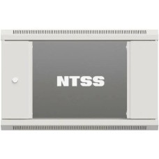 NTSS Шкаф коммутационный Премиум ( -W9U6045GS-2) настенный 9U 600x450мм пер.дв.стекл 60кг серый 365мм 20кг 220град. 500мм IP20 сталь
