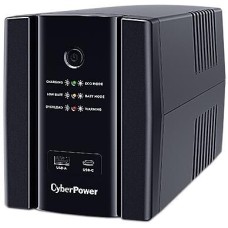 CYBERPOWER UPS UT2200EIG, 2200VA/1320W, L-INT, A.SIN, LED, USB, CHRG, RJ45/11, C13x6