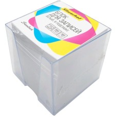 SILWERHOF Блок для записей бумажный Стандарт 701022 90x90x90мм 80г/м2 92% белый в подставке