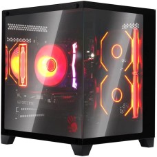 BLOODY Корпус BD-CC105 черный без БП mATX 5x120mm 1xUSB2.0 1xUSB3.0 audio bott PSU