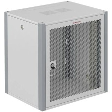 SYSMATRIX Шкаф коммутационный (WP 6609.730 ) настенный 9U 600x600мм пер.дв.перфор. 2 бок.пан. 60кг серый 450мм 20кг 450мм IP20 металл