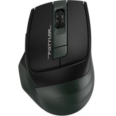 A4TECH Мышь Fstyler FB35S темно-зеленый/черный оптическая 2000dpi беспров. BT/Radio USB для ноутбука 5but (FB35S USB MIDNIGHT GREEN)