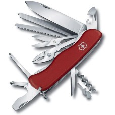 VICTORINOX Нож перочинный WORK CHAMP (0.8564) 111мм 21функц. красный карт.коробка