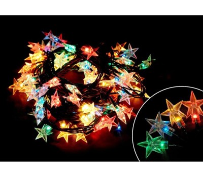 Электрогирлянда ВОЛШЕБНАЯ СТРАНА Электрогирлянда Звезды Star-100-5-MC 101549
