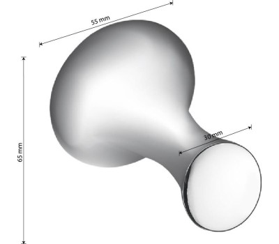 Аксессуары для ванной комнаты и туалета MAGNUS 85114 Крючок одинарный