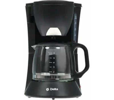 Кофеварка DELTA DL-8153 black