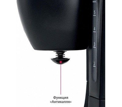 Кофеварка DELTA DL-8153 black