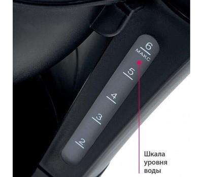 Кофеварка DELTA DL-8153 black
