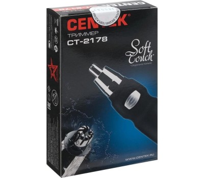 Машинка для стрижки CENTEK CT-2178 чёрный/хром