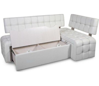 Диван кухонный угловой БИТЕЛ Прага Милк