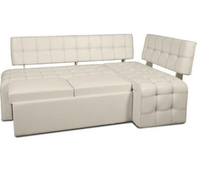 Диван кухонный угловой БИТЕЛ Прага Милк