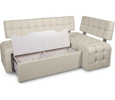 Диван кухонный угловой БИТЕЛ Прага Милк