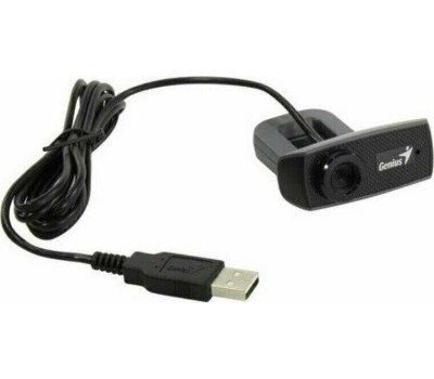 Веб-камера GENIUS (32200003400) FaceCam 1000X v2, черный