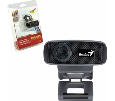 Веб-камера GENIUS (32200003400) FaceCam 1000X v2, черный
