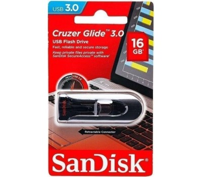 флешка SANDISK 16GB Cruzer Glide USB 3.0 (SDCZ600-016G-G35)