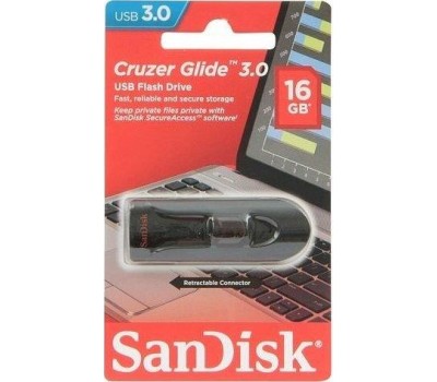 флешка SANDISK 16GB Cruzer Glide USB 3.0 (SDCZ600-016G-G35)