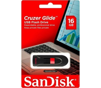 флешка SANDISK 16GB Cruzer Glide USB 3.0 (SDCZ600-016G-G35)