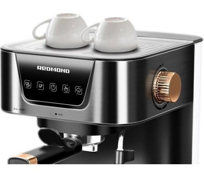Кофеварка REDMOND RCM-CBM1514 Хром / бронза