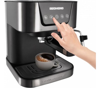 Кофеварка REDMOND RCM-CBM1514 Хром / бронза