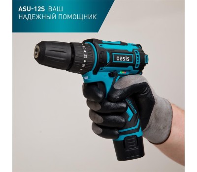 Аккумуляторный шуруповёрт OASIS ASU-12S (Ударный)