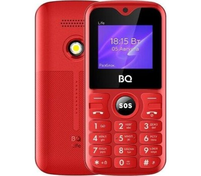 Телефон мобильный BQ 1853 Life Red/Black