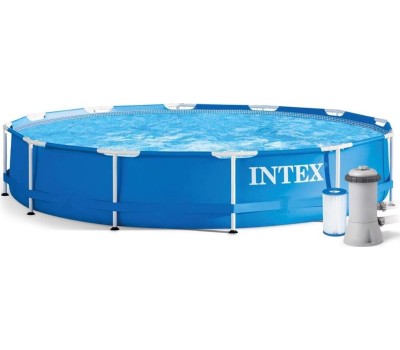 Бассейн каркасный INTEX Бассейн каркасный 366х76см.+фильтр-насос . (в коробке) Арт.28212NP